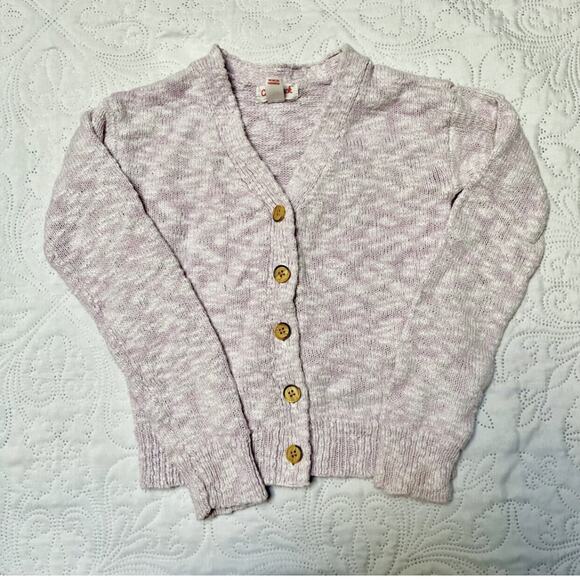 Cat & Jack Knit Cardigan Sweater Size 6 - Picture 2 of 8